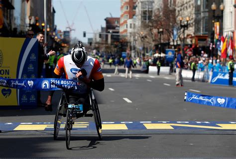 2014 boston marathon results|2014 Boston Marathon results: Ernst Van Dyk, .